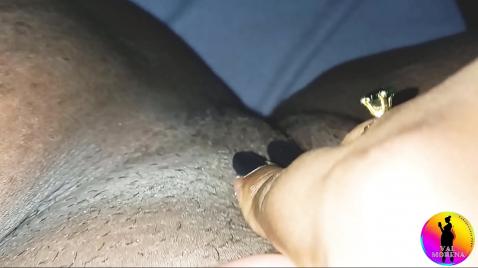 Красивая грудь и вагина мулатки